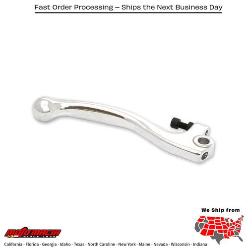 Race front brake lever silver - race,