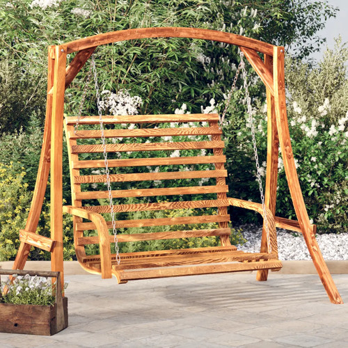 Swing bench solid - solid, teak