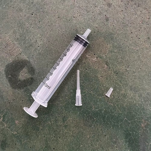 Set 3pcs plastic syringes - of,