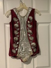 Vintage baton twirling costume