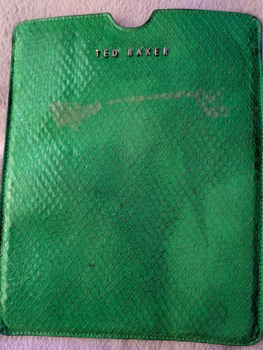 Ted baker green ipad sleeve - green,