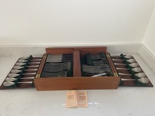 96 X Robert Welch Alveston Stainless Steel cutlery Old Hall 1960s vintage MCM