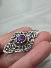 Art Deco Style Brooch Sterling