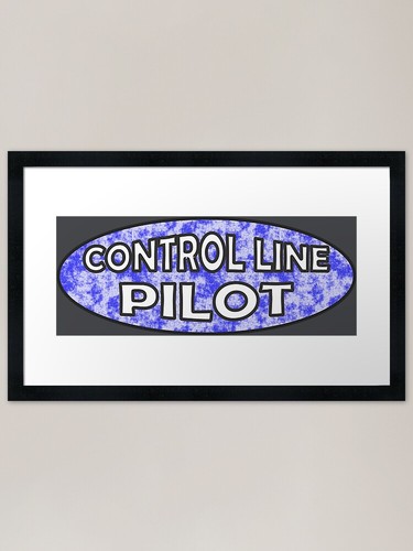 Control line model airplane - control,