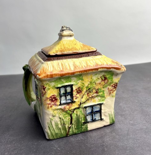 Vintage cottage teapot - vintage,