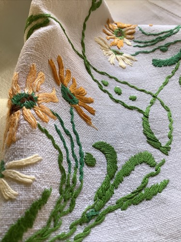 Vintage hand embroidered - vintage,
