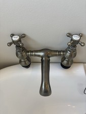 Antique Brass Chatsworth Bath Taps