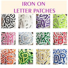 Letter Patches Iron-On