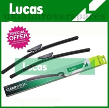 RENAULT GRAND SCENIC WIPER BLADES 2005 to 2009 LUCAS QUALITY BRAND 26" & 22"