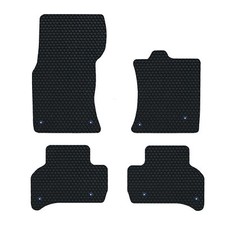 Jaguar XE 2015-present Tailored Rubber Car Floor Mats Black Set Genuine Fits
