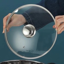 Round Tempered Glass Pot Lid