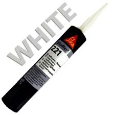 Sikaflex 221 White Multipurpose Strong Adhesive Sealant silicone Motorhome Bath