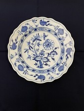 Meissen Blue and White Onion Pattern Dish