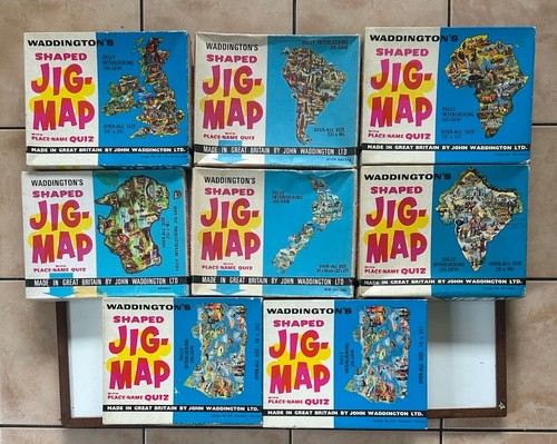 Job lot incomplete - x8, jig-map