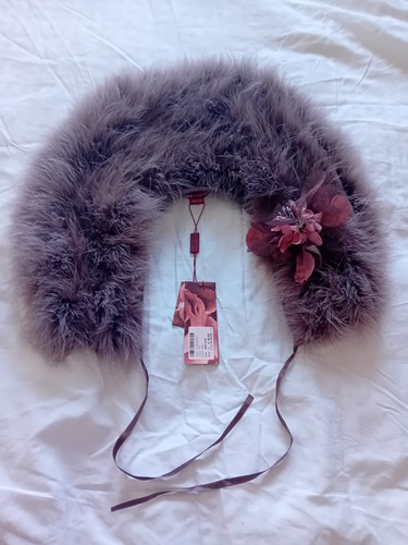 Monsoon natural feather bolero - natural,