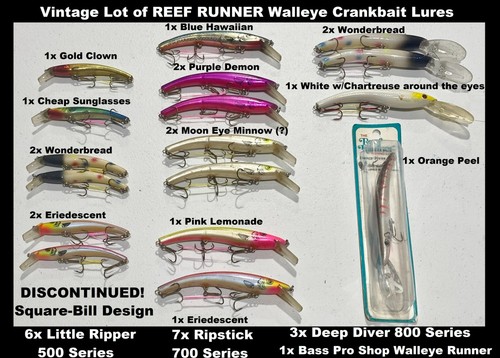 Vtg reef runner - runner, lure