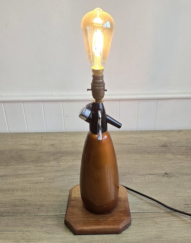 Vintage soda syphon table - vintage,