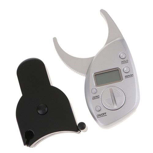 Digital body fat caliper skin - fat,