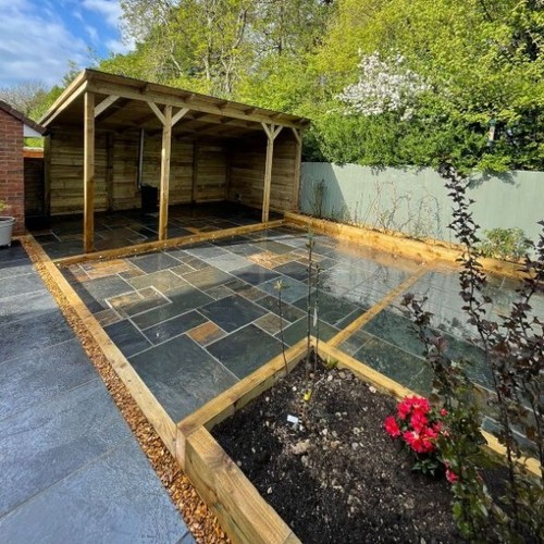 Rustic slate mixed - slate,