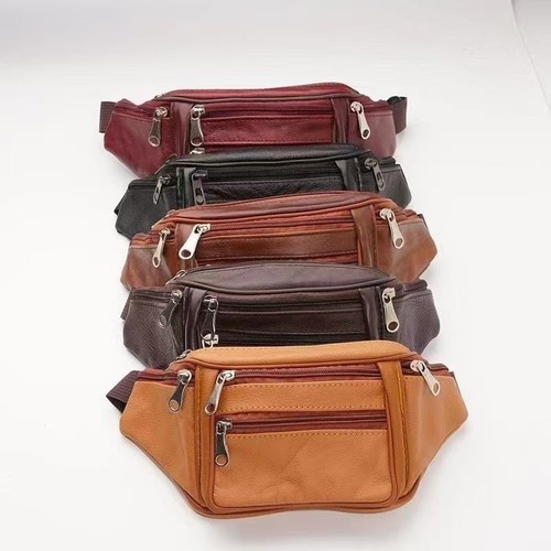 Travel leather bum bag - travel,