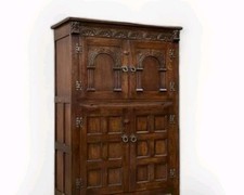 Antique Oak Cocktail Cupboard