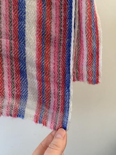 Cashmere wrap scarf hand loom - cashmere,