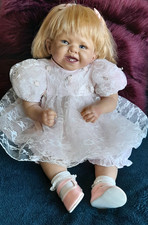 ASHTON DRAKE FAITH DOLL BY BONNIE CHYLE REBORN TODDLER