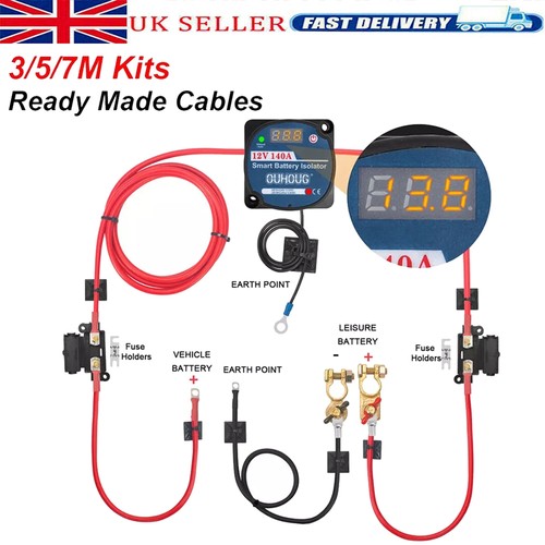 Split charge relay kit - split,