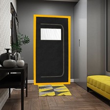 Dust Control Zip Door 110x220