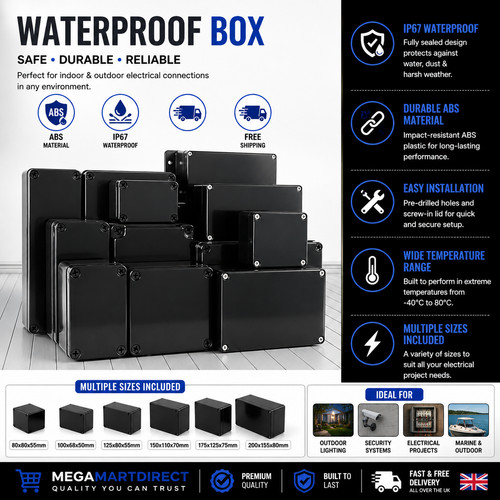 Waterproof junction box - waterproof,