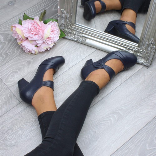 Womens ladies mid - womens, heel