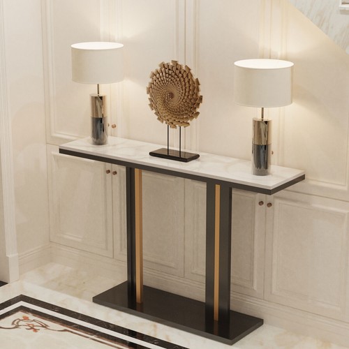 Luxury marble top console - marble,