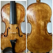 Special Italian Vincenzo Annarumma labelled 4/4 c1937 Violin with Case and Bow 