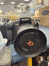 Sony Alpha A350 DSLR Camera And Lens, Read Description No Charger Included