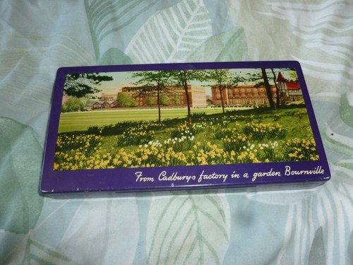 Vintage cadbury tin bournville - vintage,