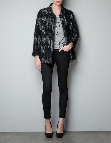 Zara studio grey angora wool - angora,