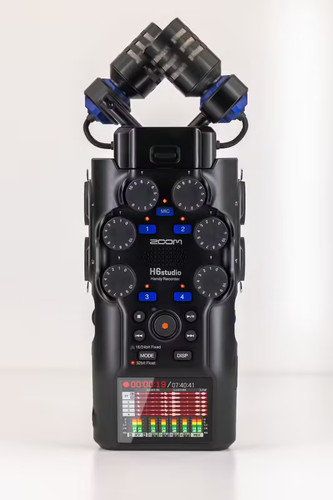 Zoom studio handy recorder - h6,