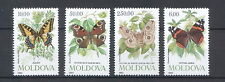 Moldova 1993 Butterflies and Moth 4 MNH stamps
