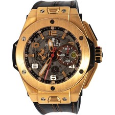 HUBLOT Big Bang Unico Ferrari 18k King Gold Limited Edition Watch w/ Winder