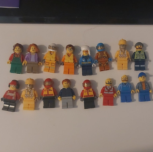 Lego minifigures plastic - lego,