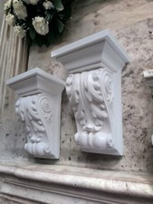 Pair of Plaster Corbels 