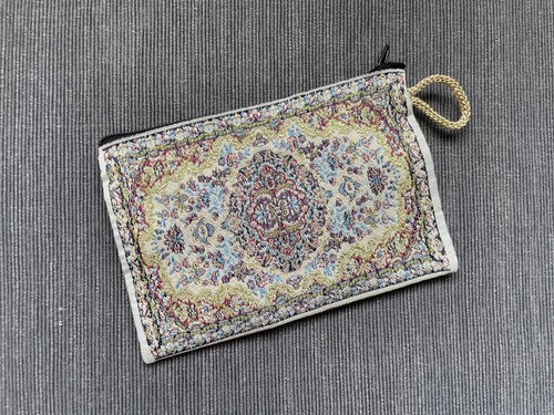 Ivory gold colour kilim coin - ivory-gold,