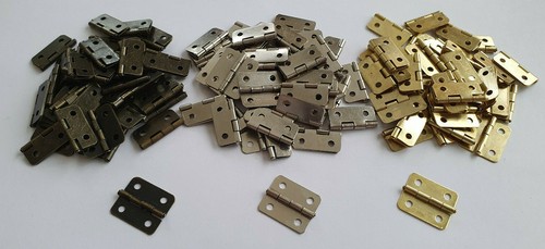Small hinges gold silver - /,