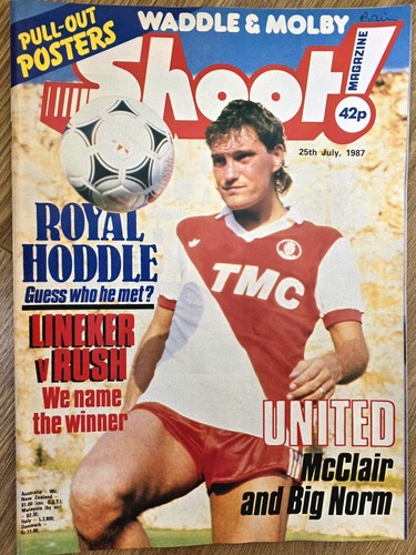 Vintage shoot football - shoot,