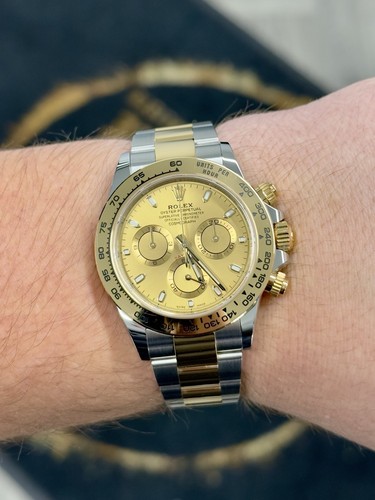 Rolex daytona champagne dial - rolex,