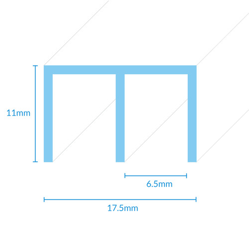 Vivarium glass runner top - runner, and