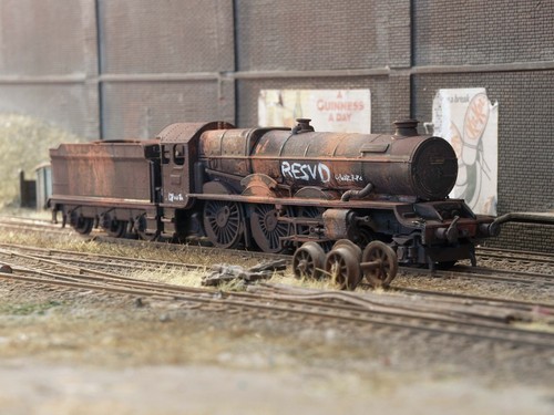 Scrapyard gauge locomotive - scrapyard,