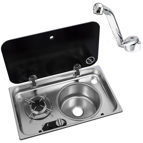 Navy load sink - navy, mixer