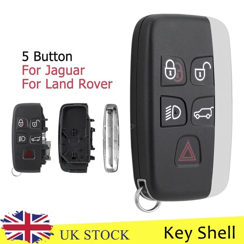 Button remote key fob case - key,