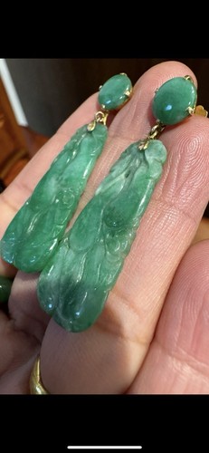 Art deco apple green jade - deco,